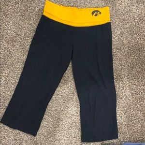 Iowa Hawkeyes lounge capris